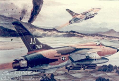 F-105S DOWN THE RED RIVER VALLEY